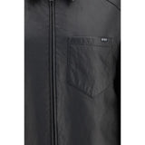 Prada Black Lamb Ovis Aries Leather Jacket