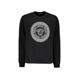 Versace Black Cotton Sweatshirt
