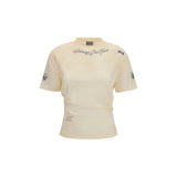 Balenciaga Beige Cotton T-Shirt