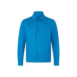Herno Blue Cotton Shell Jacket