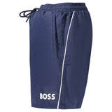 Hugo Boss Blue Polyester Men's Swimwear