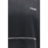 FOUND Black Cotton Sweatshirt