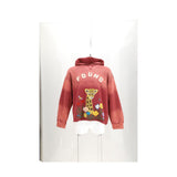 FOUND Red Cotton Sweatshirt