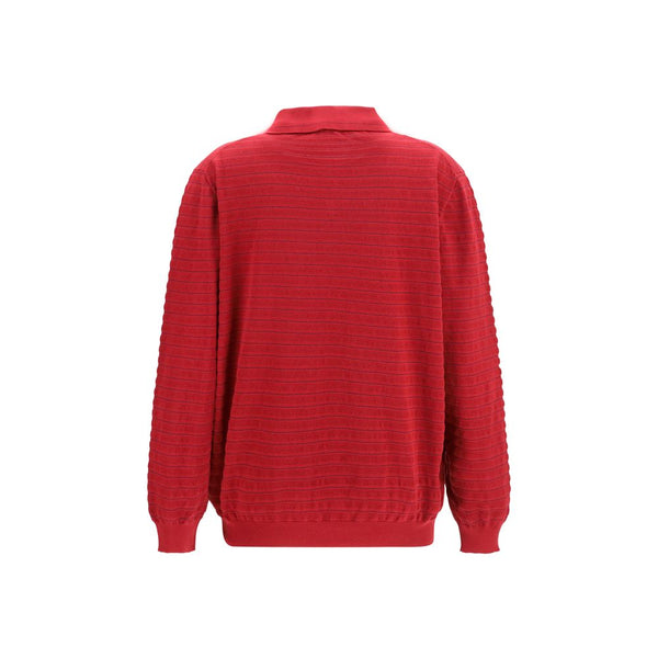 Miu Miu Bordeaux Cotton Sweatshirt
