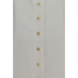 Khaite White Cotton Dress Shirt