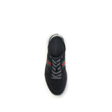 Gucci Black Fabric Athletic Sneakers