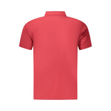 Timberland Red Cotton Men Polo Shirt