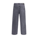 Our Legacy Black Cotton Relaxed Fit Jeans