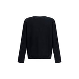 Represent Black Alpaca Vicugna Pacos Cardigan