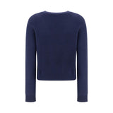 Lisa Yang Blue Cashmere Sweater