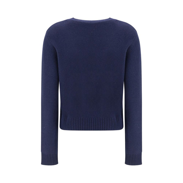 Lisa Yang Blue Cashmere Sweater