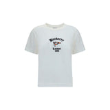 Burberry White Cotton T-Shirt