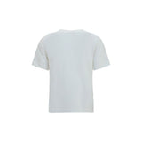 Burberry White Cotton T-Shirt