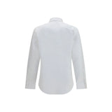Burberry White Cotton Dress Shirt