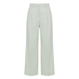 Malo Green Cotton Women Pants