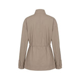 Malo Brown Cotton Women Jacket