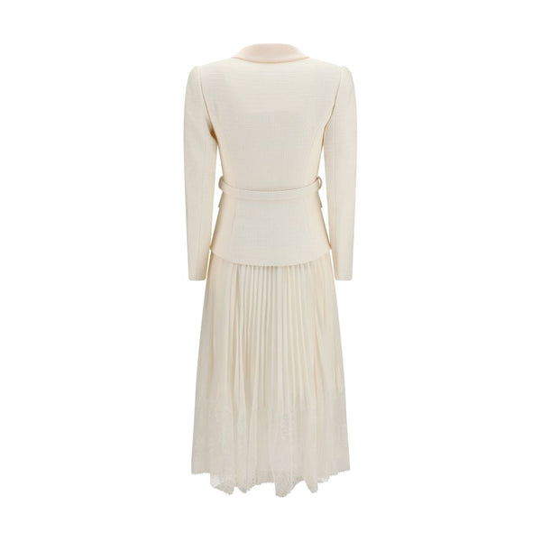 Self-Portrait Beige Polyester Cocktail Dress