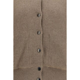 Brunello Cucinelli Beige Cashmere Bomber
