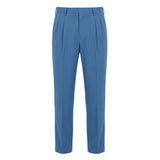 Malo Blue Cotton Men's Pants