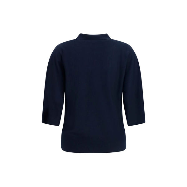 Lisa Yang Blue Cashmere Sweater