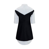 Balenciaga Black Wool Oves Aries Casual Dress
