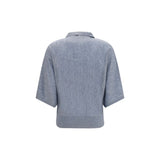 Lisa Yang Gray Cashmere Sweater