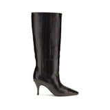 Herbert Levine Brown Calf Leather Bos Taurus Boots