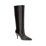 Herbert Levine Brown Calf Leather Bos Taurus Boots