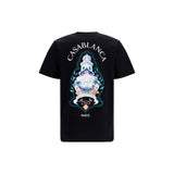 Casablanca Black Cotton T-Shirt
