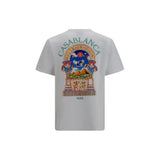 Casablanca White Cotton T-Shirt