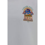 Casablanca White Cotton T-Shirt