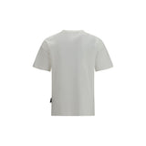 Palm Angels White Cotton T-Shirt