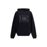 Palm Angels Black Cotton Sweatshirt