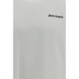 Palm Angels White Cotton T-Shirt