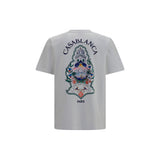 Casablanca White Cotton T-Shirt