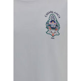 Casablanca White Cotton T-Shirt