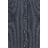 Burberry Gray Cashmere Cardigan