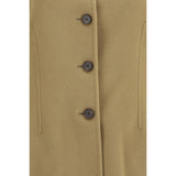 Rohe Beige Wool Oves Aries Full-Length Jacket