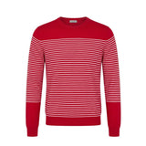 Malo Red Cotton Men Sweater