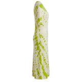 Malo Green Cotton Women Dress