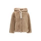Herno Beige Polyester Full-Length Jacket