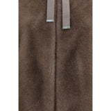Herno Brown Polyester Full-Length Jacket