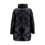 Herno Black Polyamide Full-Length Jacket