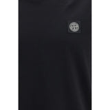 Stone Island Black Cotton T-Shirt