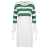 Malo White Cotton Women's Dress