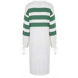 Malo White Cotton Women's Dress