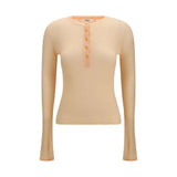 Chloé Orange Wool Oves Aries Sweatshirt