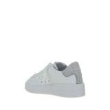 Golden Goose White Calf Leather Bos Taurus Platform Sneakers