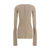 Rick Owens Beige Viscose Shirt