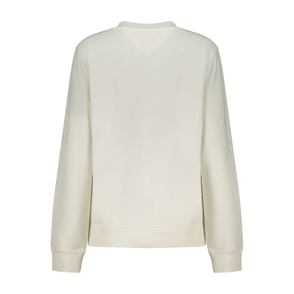 Tommy Hilfiger Bianco Cotton Women's Sweatshirt